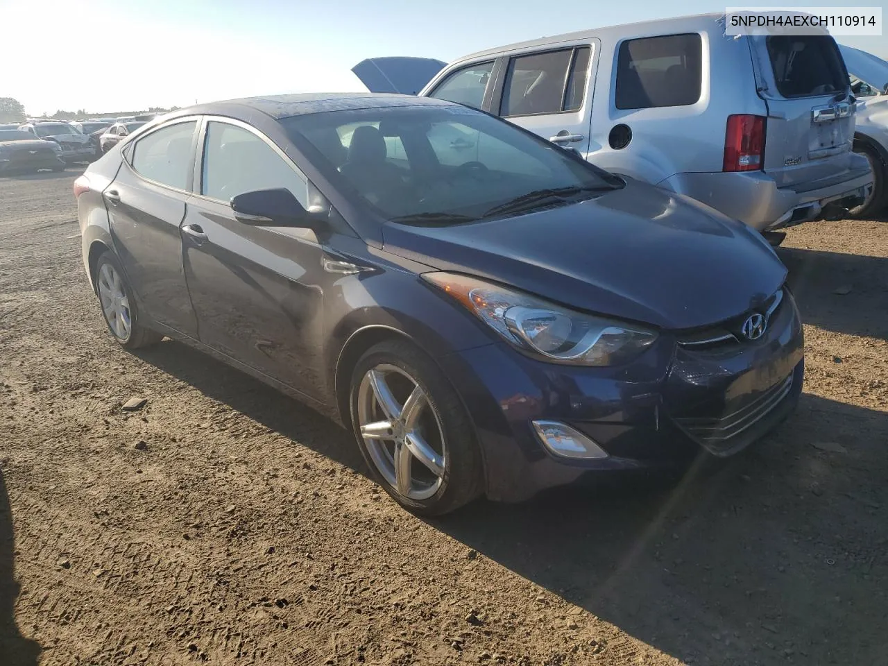 5NPDH4AEXCH110914 2012 Hyundai Elantra Gls