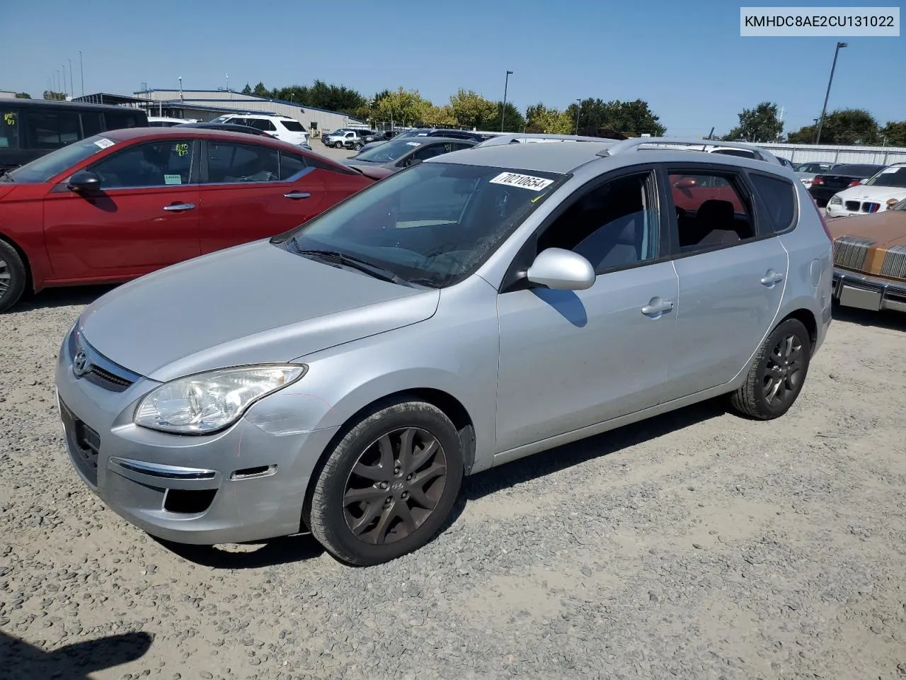 2012 Hyundai Elantra Touring Gls VIN: KMHDC8AE2CU131022 Lot: 70210654