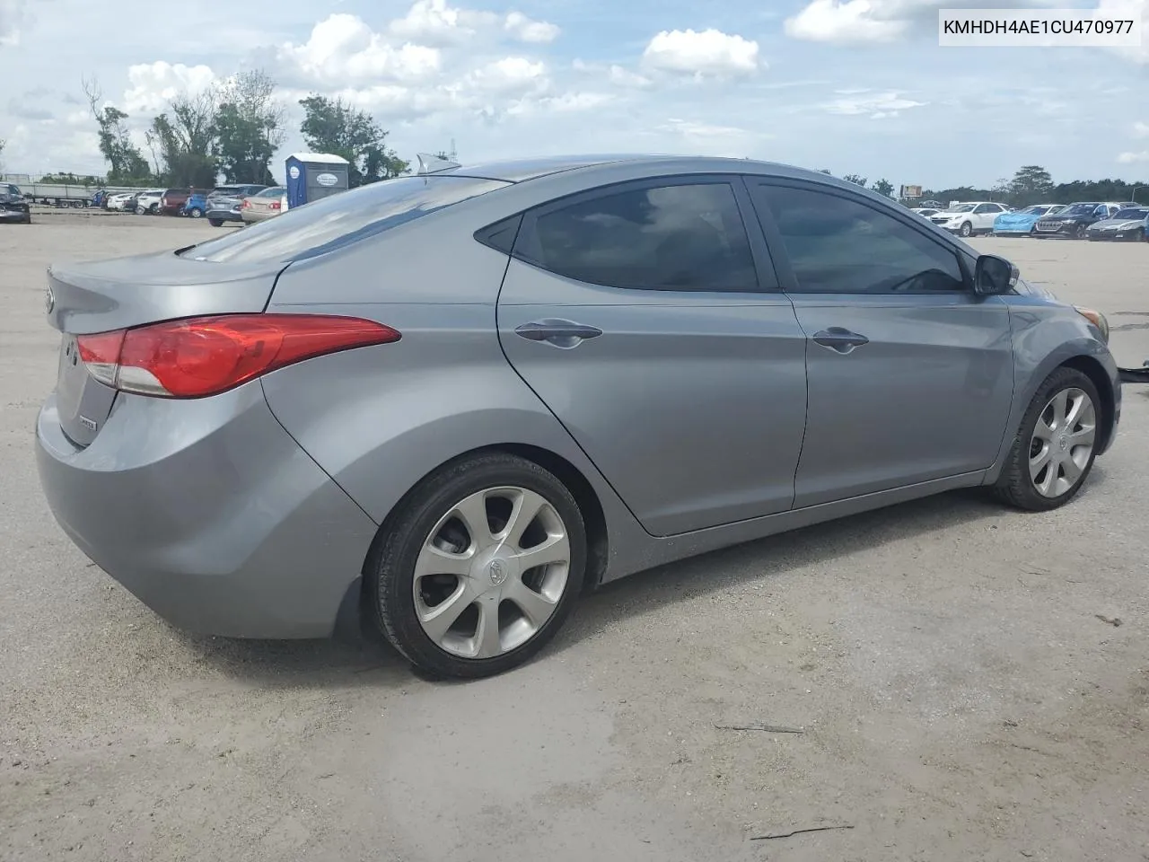 KMHDH4AE1CU470977 2012 Hyundai Elantra Gls