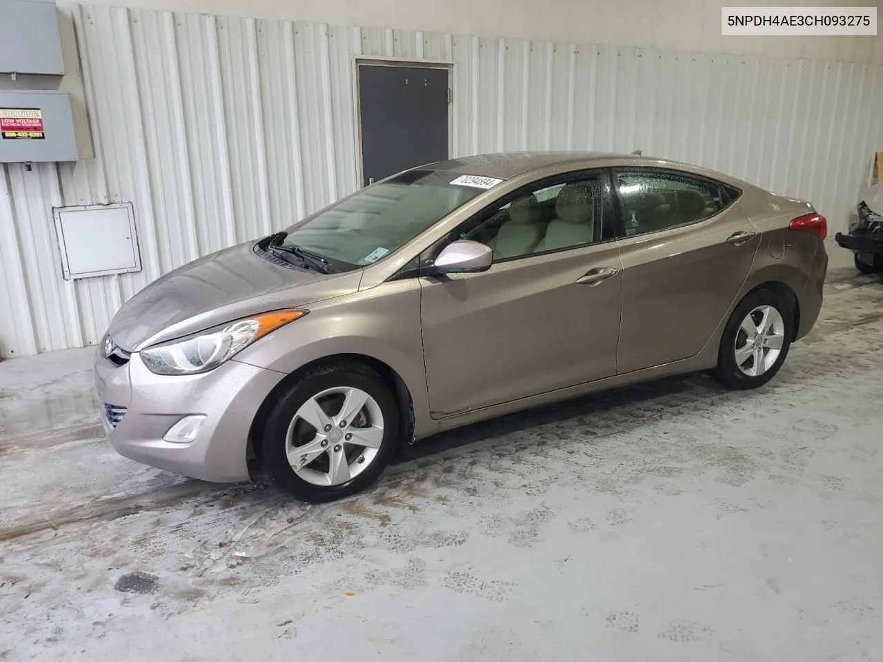 5NPDH4AE3CH093275 2012 Hyundai Elantra Gls