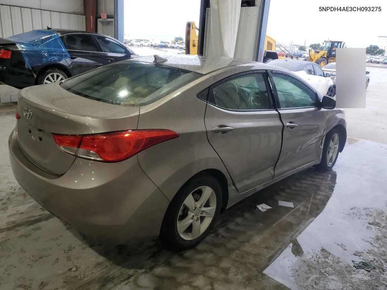 2012 Hyundai Elantra Gls VIN: 5NPDH4AE3CH093275 Lot: 70294894