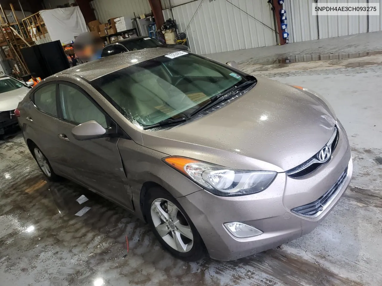 5NPDH4AE3CH093275 2012 Hyundai Elantra Gls