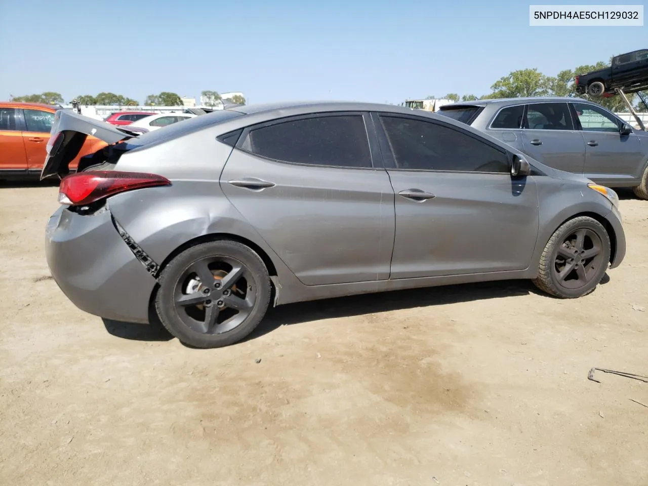 2012 Hyundai Elantra Gls VIN: 5NPDH4AE5CH129032 Lot: 70336924