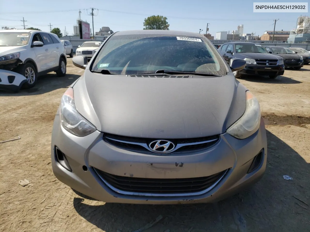 5NPDH4AE5CH129032 2012 Hyundai Elantra Gls