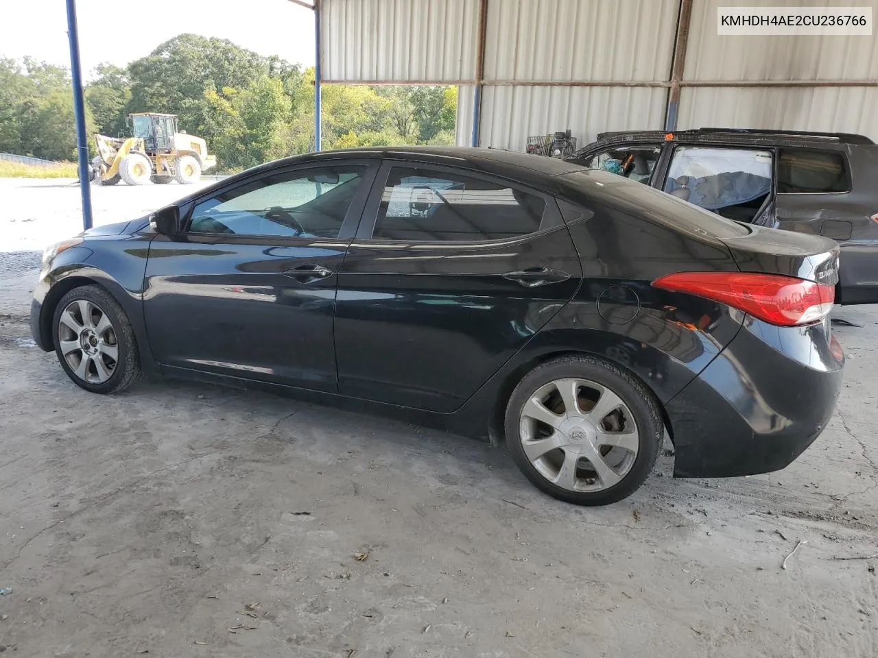 2012 Hyundai Elantra Gls VIN: KMHDH4AE2CU236766 Lot: 70782264