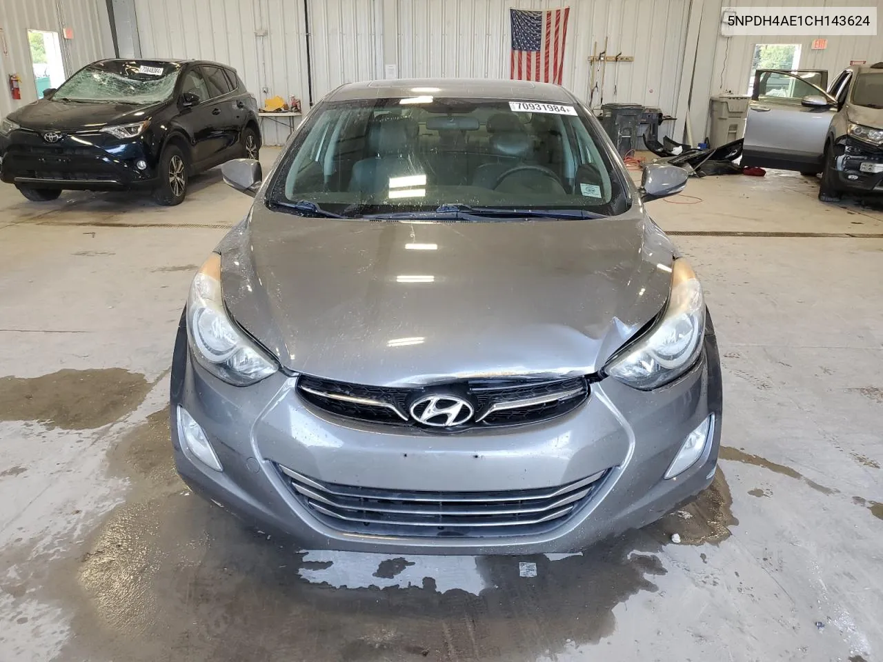 5NPDH4AE1CH143624 2012 Hyundai Elantra Gls