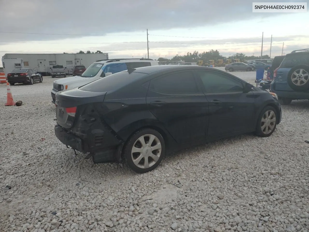 5NPDH4AE0CH092374 2012 Hyundai Elantra Gls