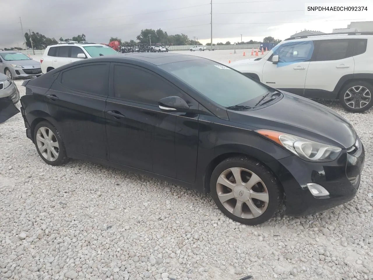 5NPDH4AE0CH092374 2012 Hyundai Elantra Gls