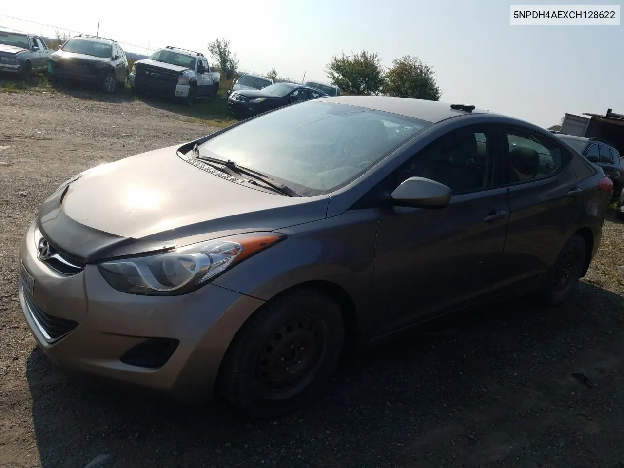 5NPDH4AEXCH128622 2012 Hyundai Elantra Gls