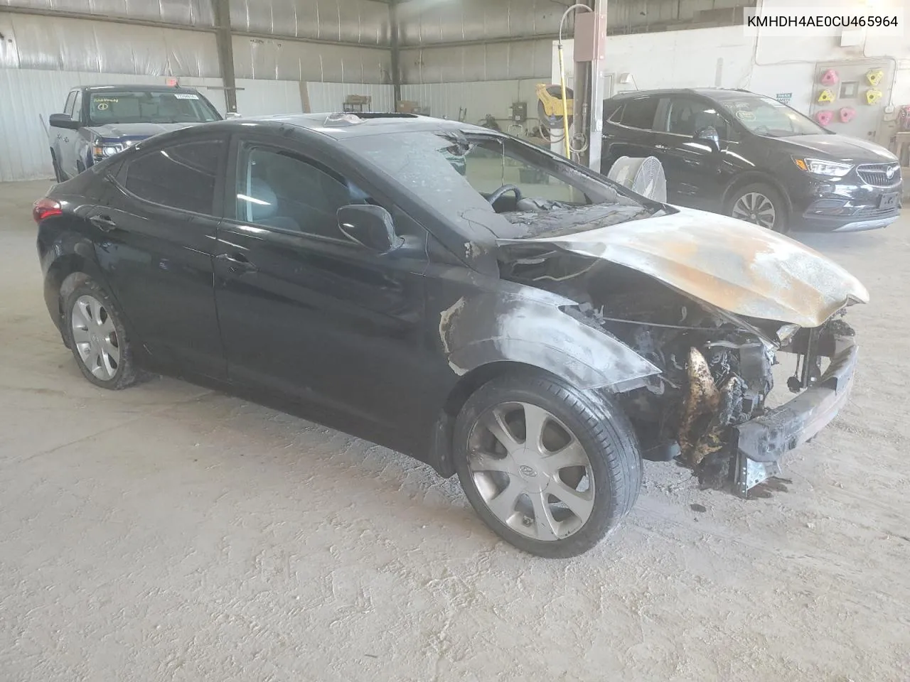 KMHDH4AE0CU465964 2012 Hyundai Elantra Gls