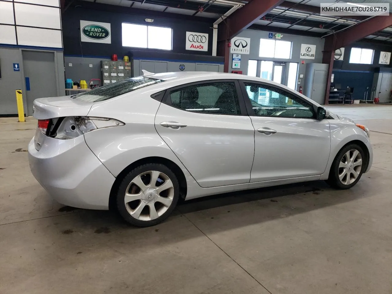 2012 Hyundai Elantra Gls VIN: KMHDH4AE7CU285719 Lot: 73029454