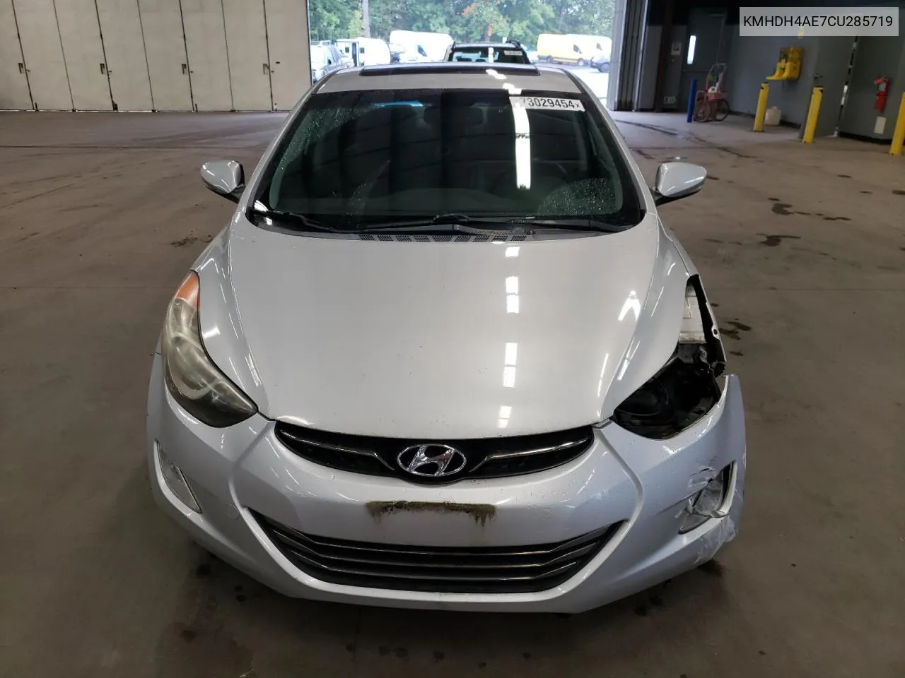 2012 Hyundai Elantra Gls VIN: KMHDH4AE7CU285719 Lot: 73029454