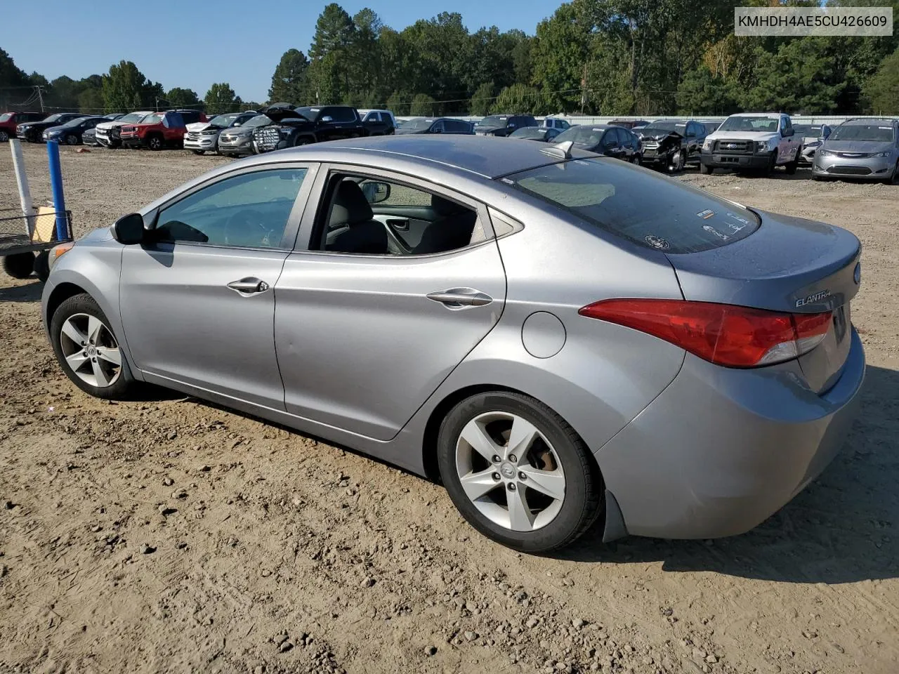 KMHDH4AE5CU426609 2012 Hyundai Elantra Gls