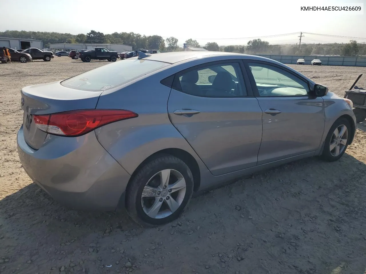 KMHDH4AE5CU426609 2012 Hyundai Elantra Gls