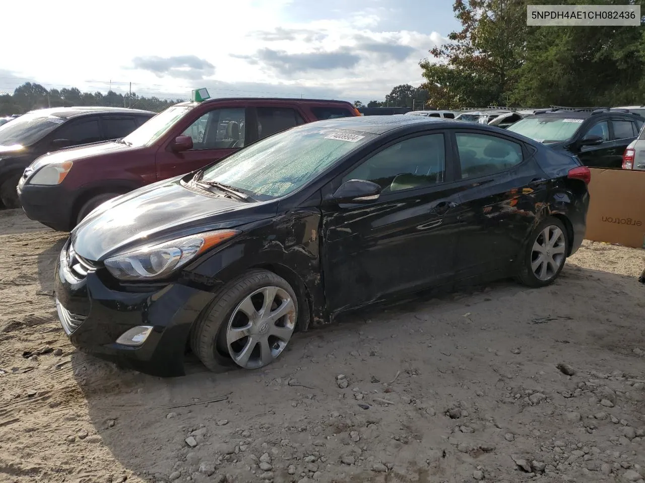 5NPDH4AE1CH082436 2012 Hyundai Elantra Gls