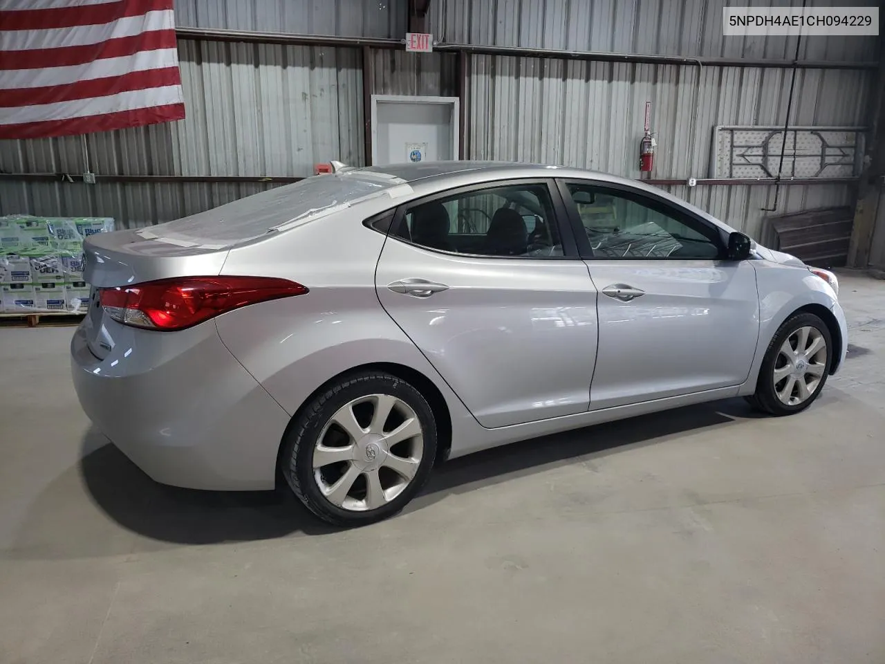 2012 Hyundai Elantra Gls VIN: 5NPDH4AE1CH094229 Lot: 74102354