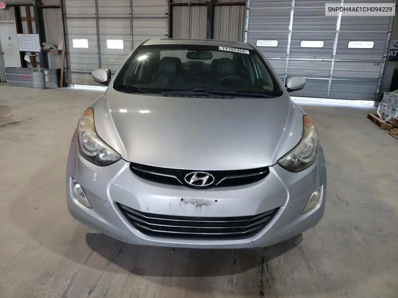 5NPDH4AE1CH094229 2012 Hyundai Elantra Gls