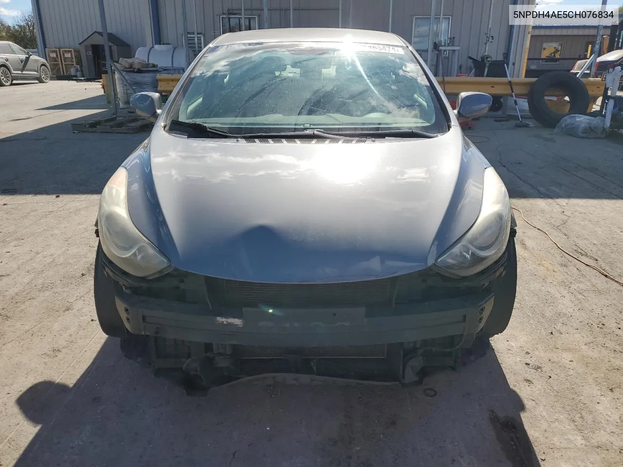 5NPDH4AE5CH076834 2012 Hyundai Elantra Gls