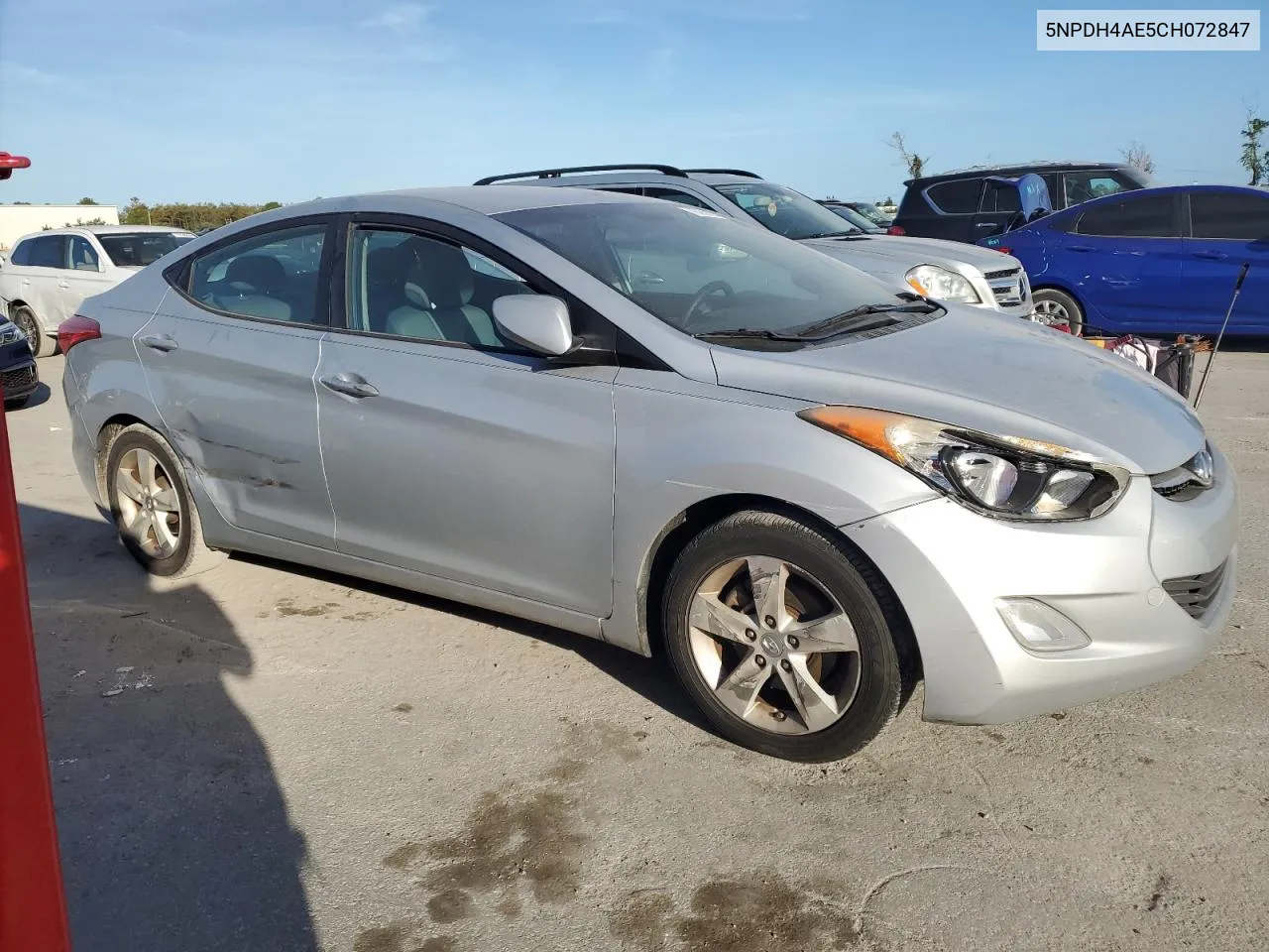 5NPDH4AE5CH072847 2012 Hyundai Elantra Gls