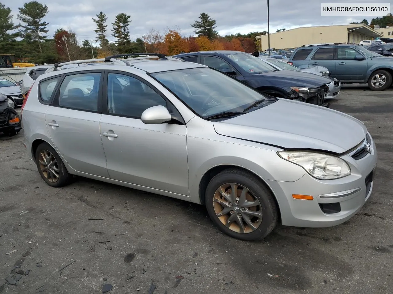 2012 Hyundai Elantra Touring Gls VIN: KMHDC8AE0CU156100 Lot: 77309824