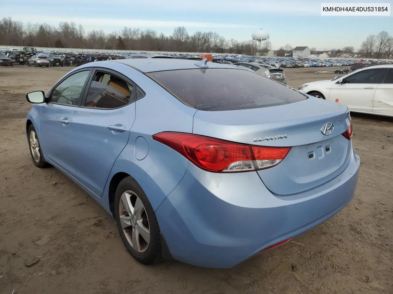 2013 Hyundai Elantra Gls VIN: KMHDH4AE4DU531854 Lot: 37823634