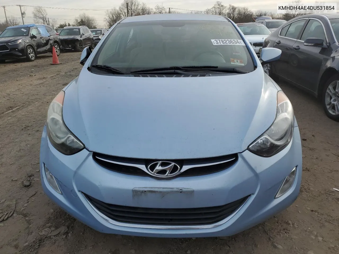 2013 Hyundai Elantra Gls VIN: KMHDH4AE4DU531854 Lot: 37823634