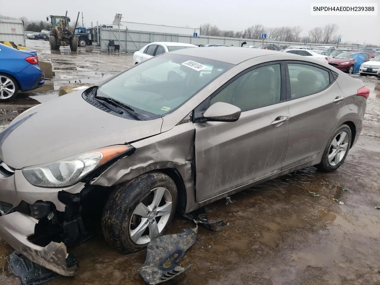 5NPDH4AE0DH239388 2013 Hyundai Elantra Gls