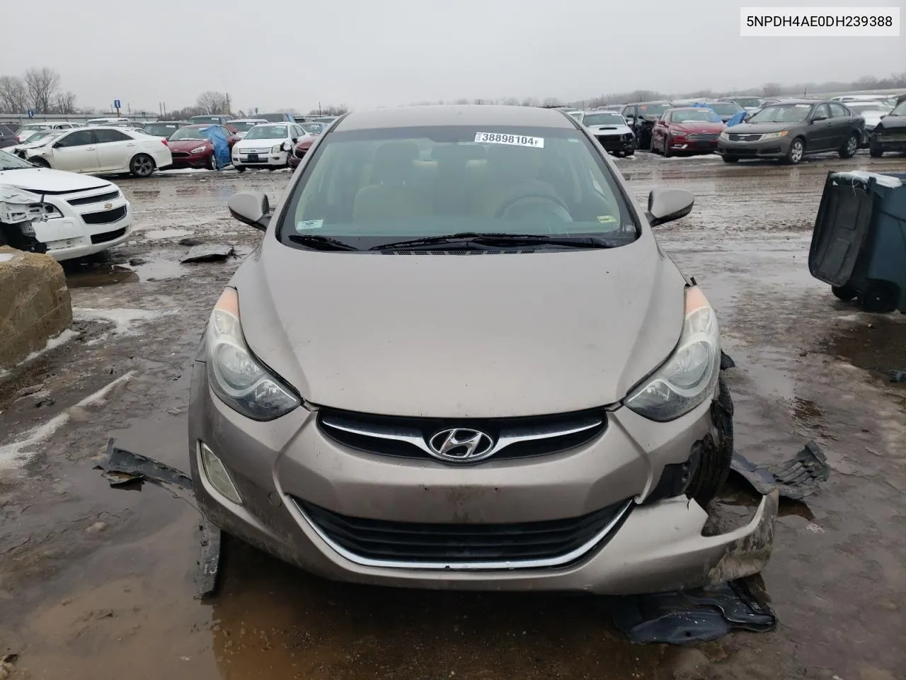 5NPDH4AE0DH239388 2013 Hyundai Elantra Gls