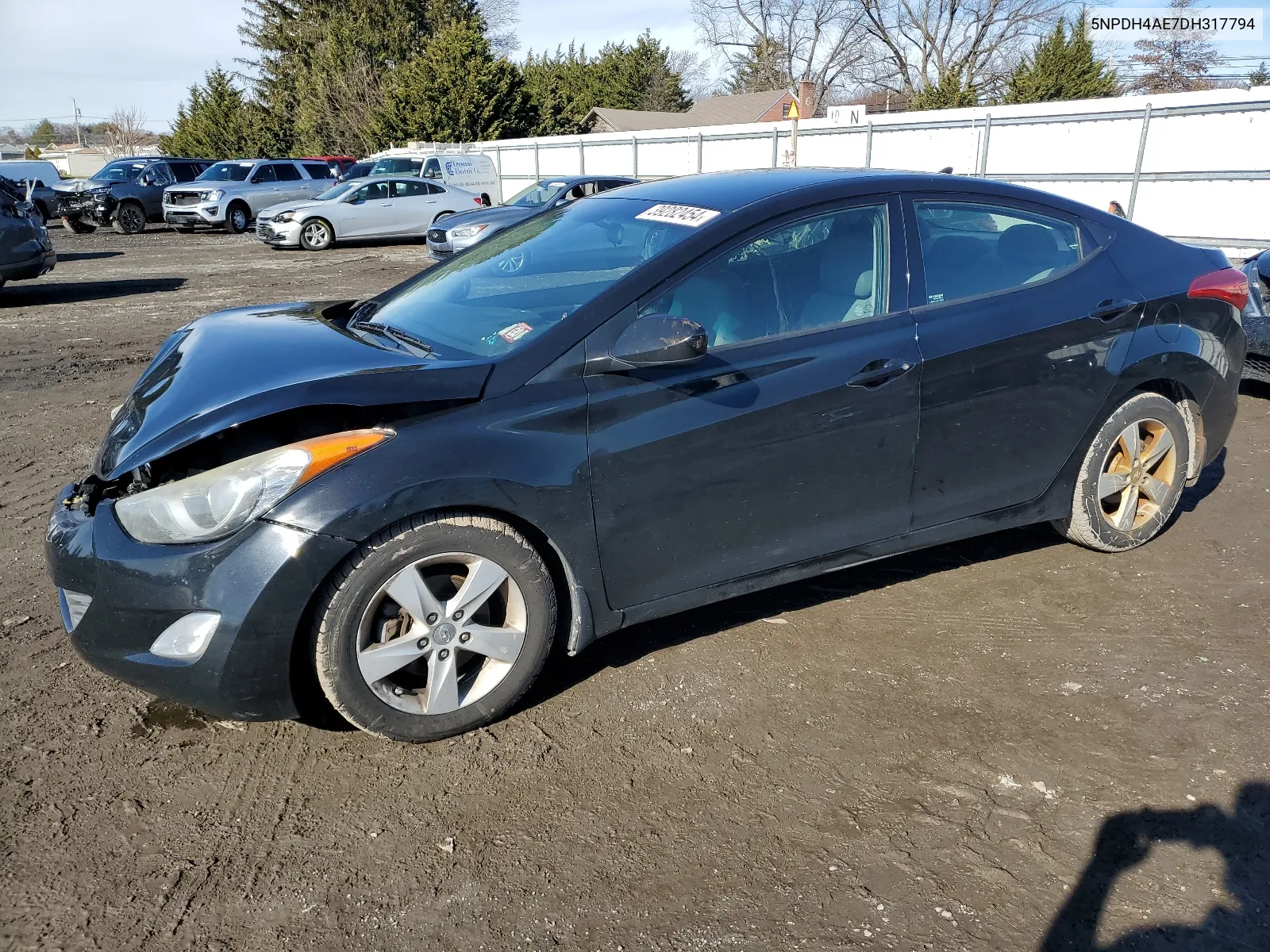 5NPDH4AE7DH317794 2013 Hyundai Elantra Gls