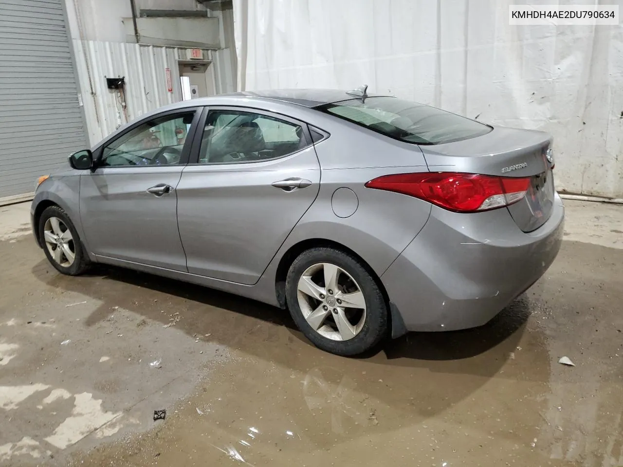 2013 Hyundai Elantra Gls VIN: KMHDH4AE2DU790634 Lot: 41923334