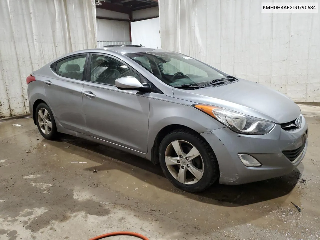 2013 Hyundai Elantra Gls VIN: KMHDH4AE2DU790634 Lot: 41923334