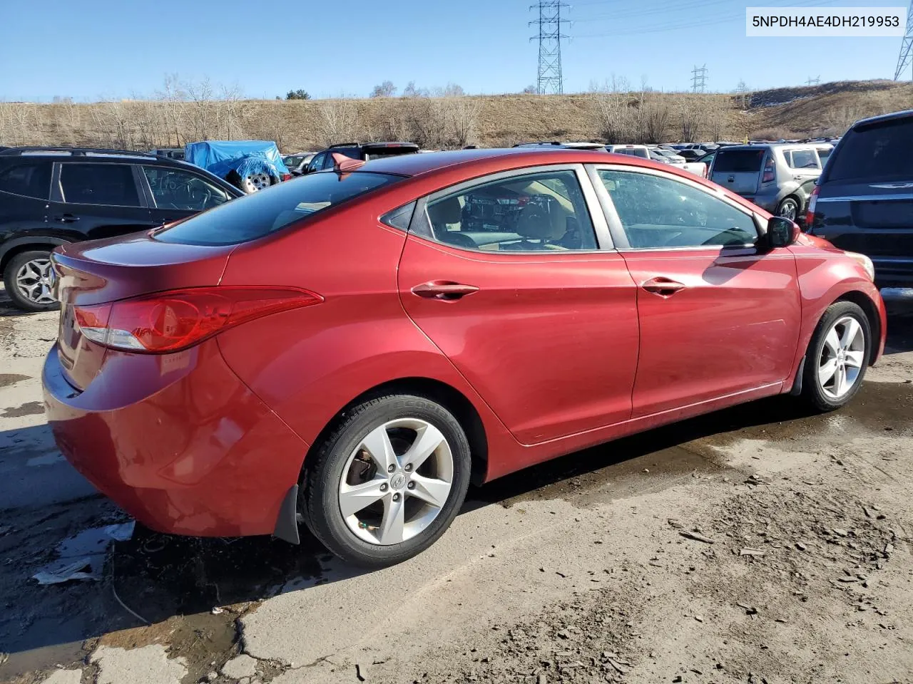 5NPDH4AE4DH219953 2013 Hyundai Elantra Gls