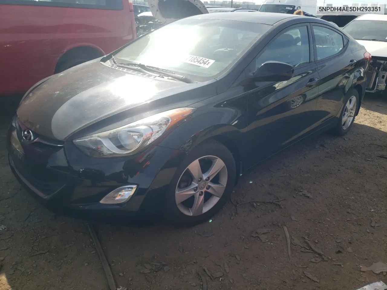 5NPDH4AE5DH293351 2013 Hyundai Elantra Gls