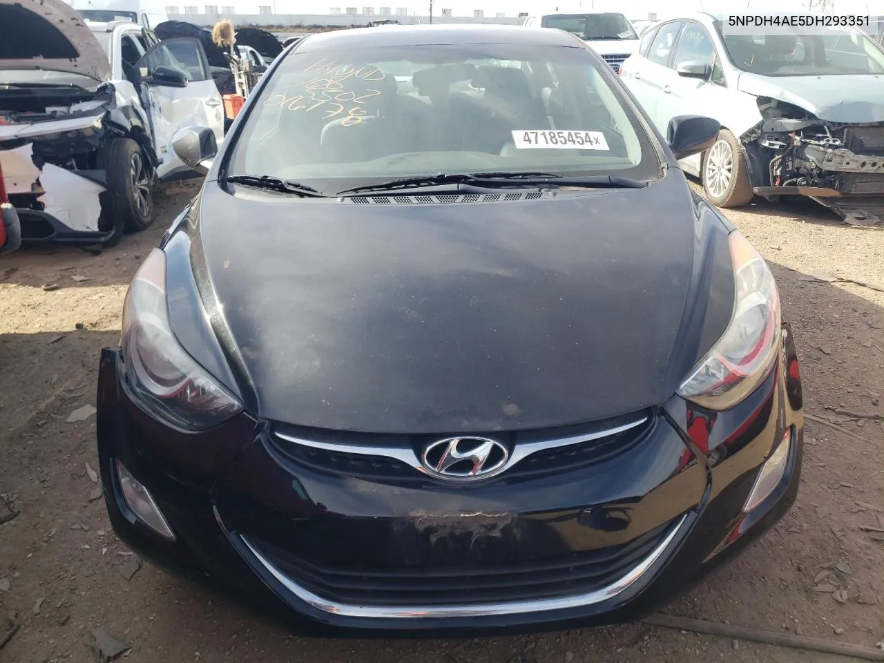 5NPDH4AE5DH293351 2013 Hyundai Elantra Gls