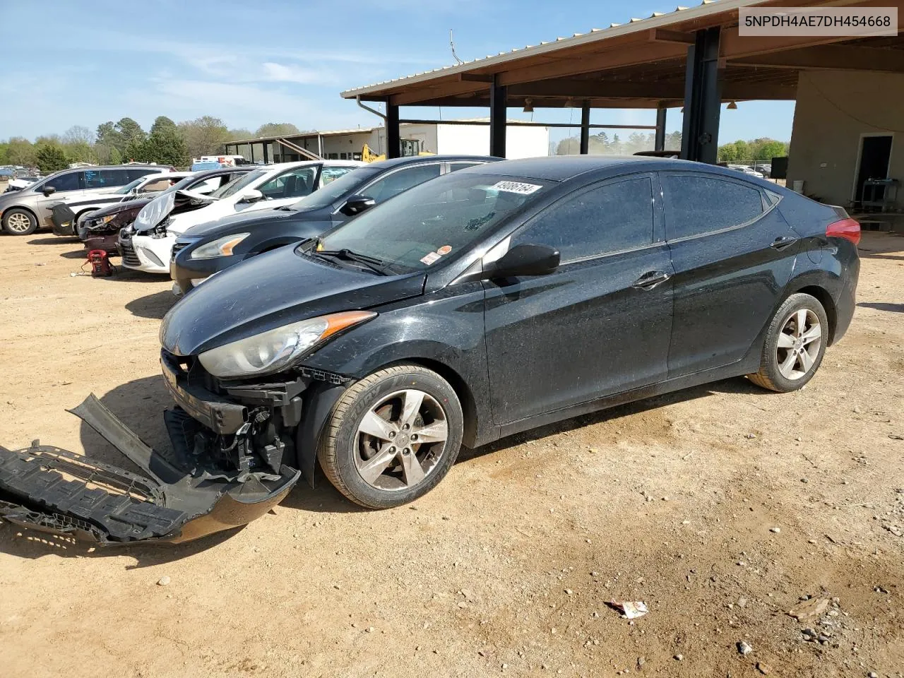 5NPDH4AE7DH454668 2013 Hyundai Elantra Gls