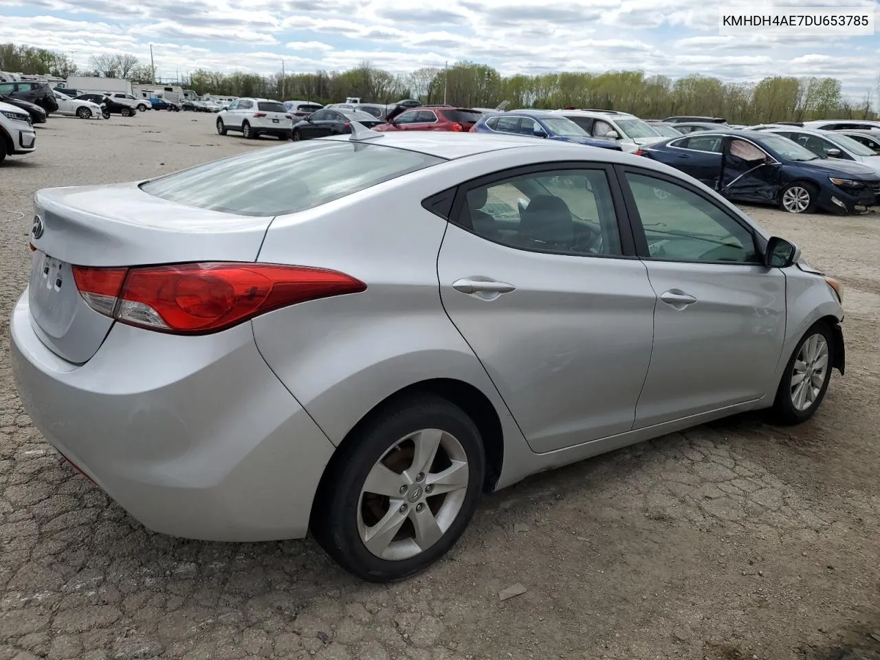 KMHDH4AE7DU653785 2013 Hyundai Elantra Gls