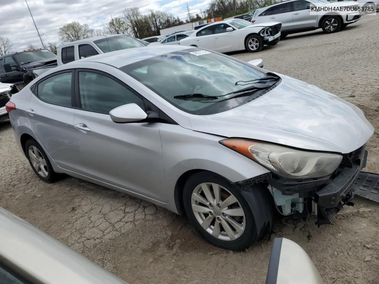 KMHDH4AE7DU653785 2013 Hyundai Elantra Gls