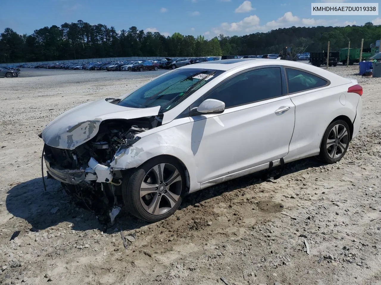 2013 Hyundai Elantra Coupe Gs VIN: KMHDH6AE7DU019338 Lot: 51184454