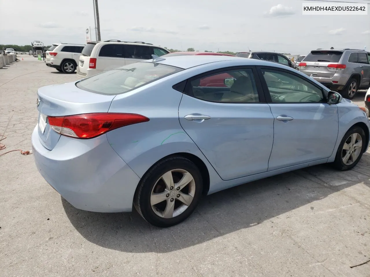 2013 Hyundai Elantra Gls VIN: KMHDH4AEXDU522642 Lot: 52808254