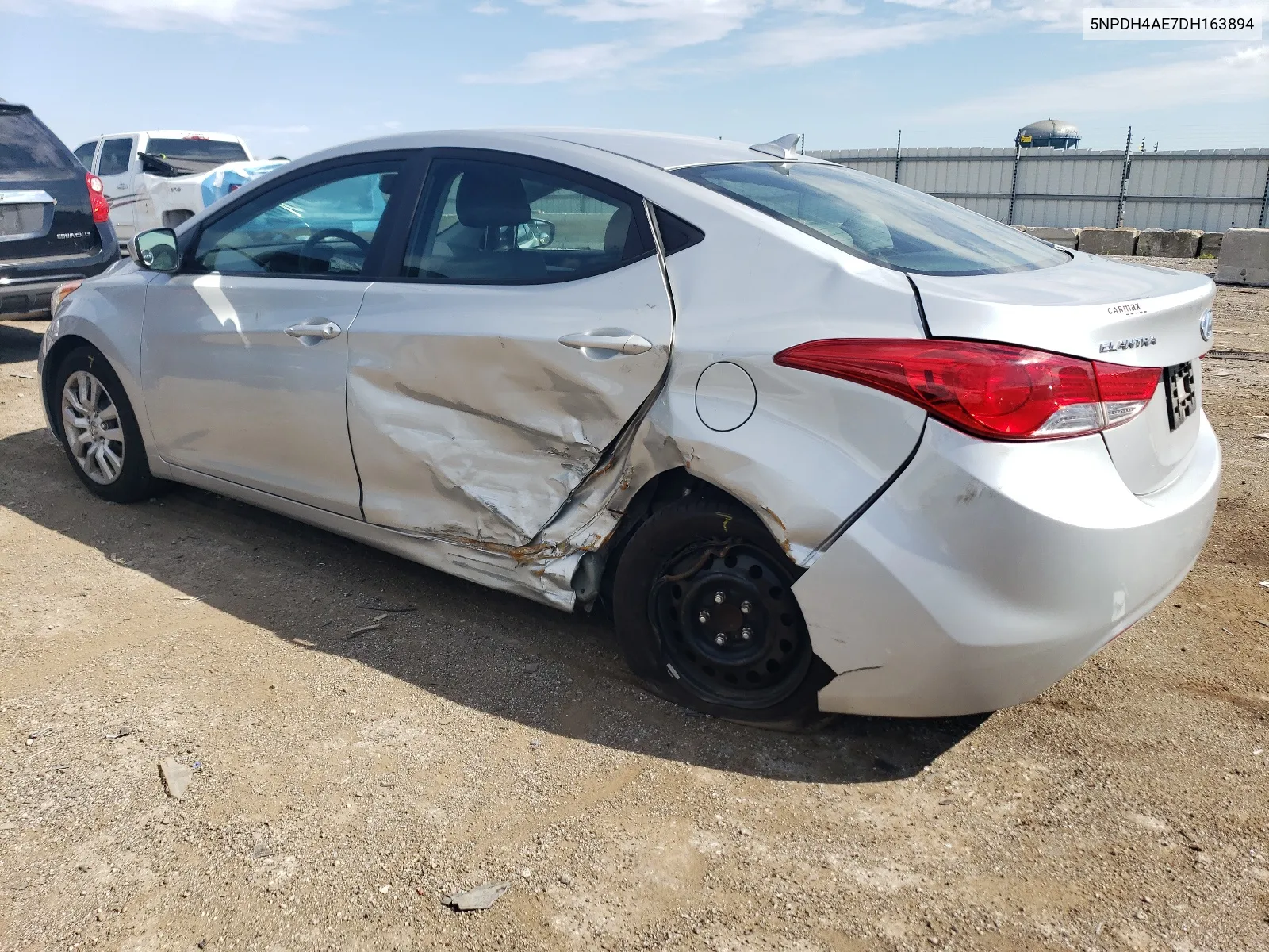 2013 Hyundai Elantra Gls VIN: 5NPDH4AE7DH163894 Lot: 53220554