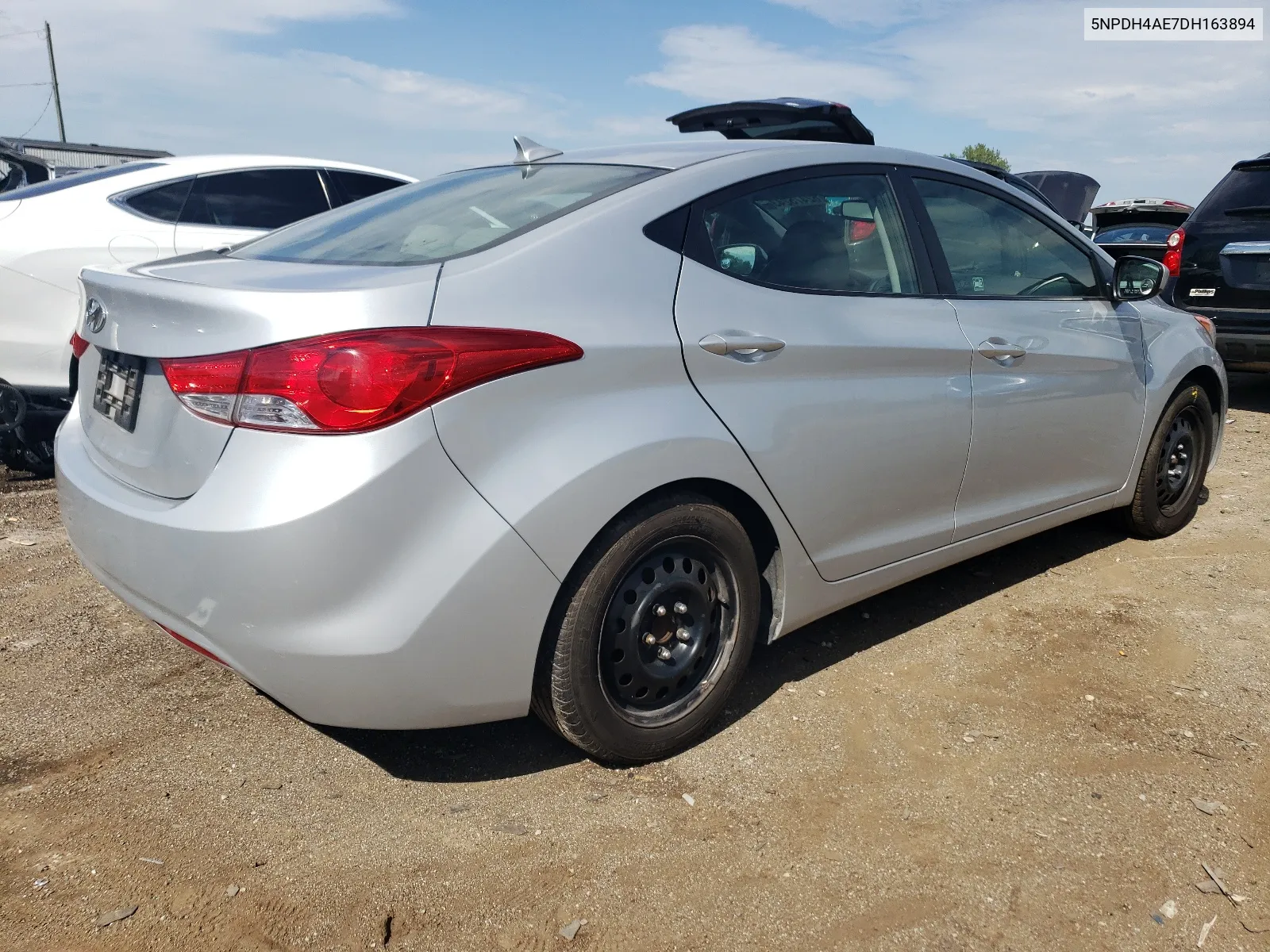 5NPDH4AE7DH163894 2013 Hyundai Elantra Gls