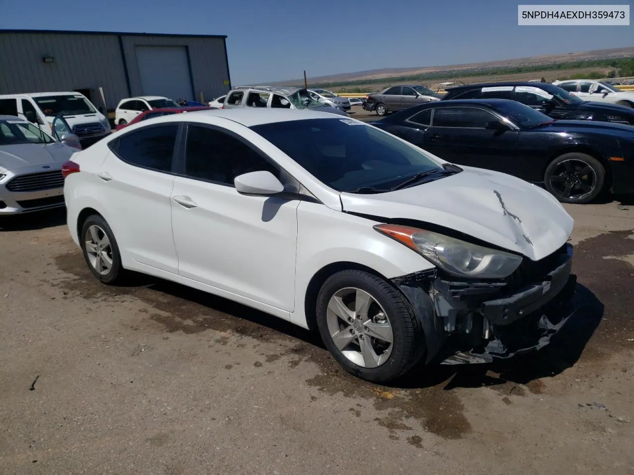 2013 Hyundai Elantra Gls VIN: 5NPDH4AEXDH359473 Lot: 53485974