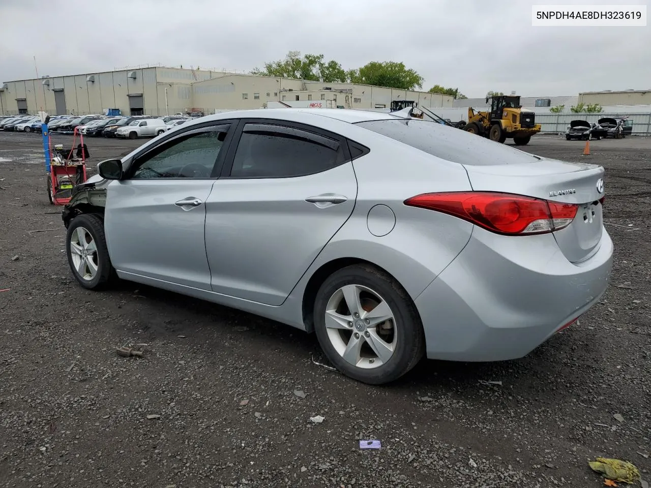 2013 Hyundai Elantra Gls VIN: 5NPDH4AE8DH323619 Lot: 53660444