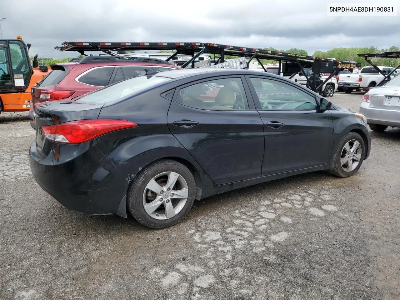 5NPDH4AE8DH190831 2013 Hyundai Elantra Gls