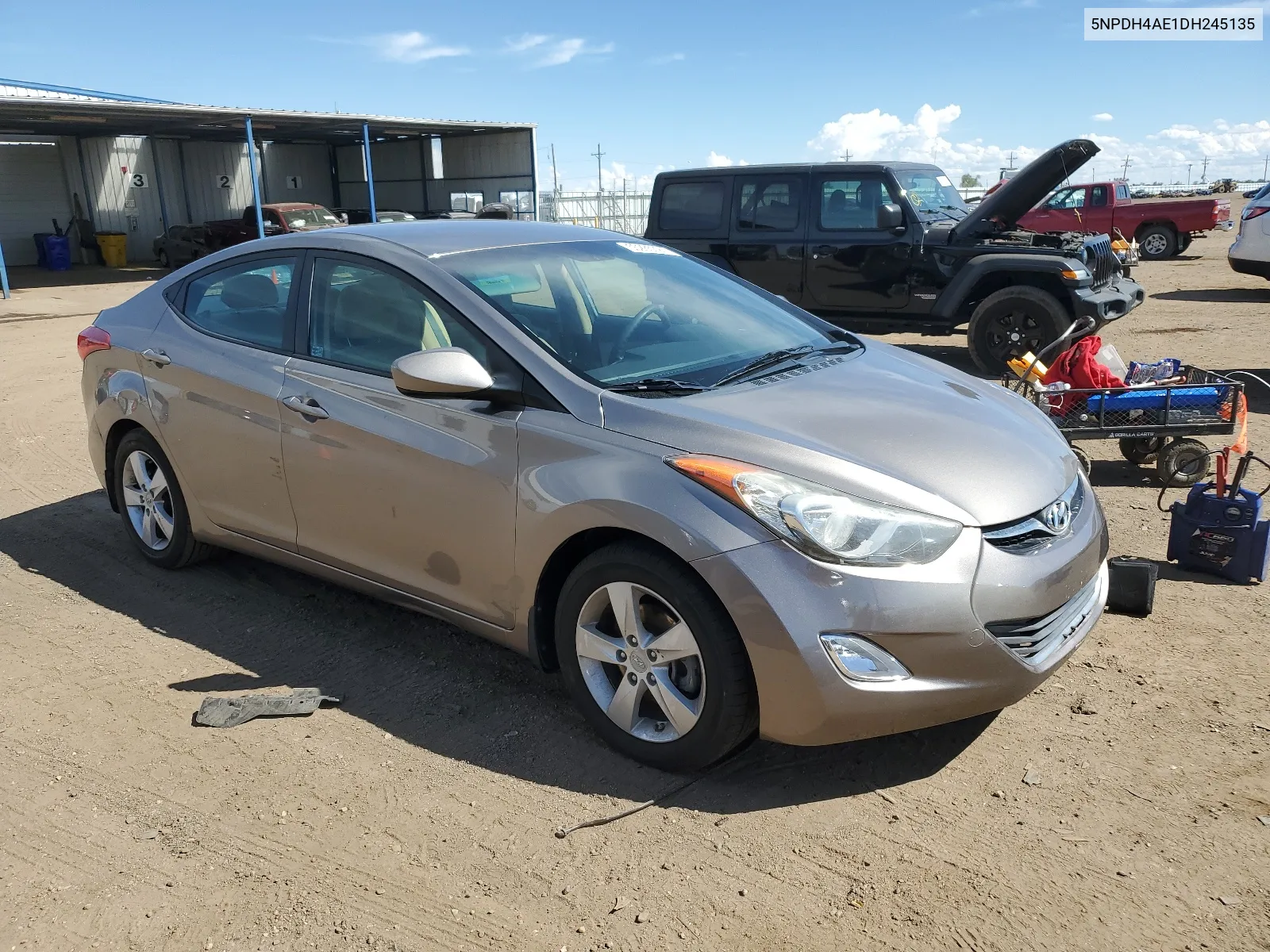 5NPDH4AE1DH245135 2013 Hyundai Elantra Gls