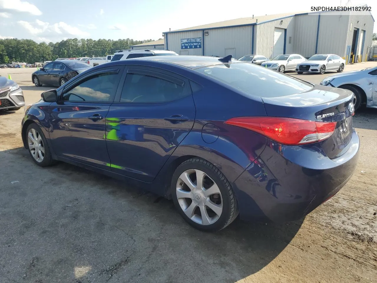 5NPDH4AE3DH182992 2013 Hyundai Elantra Gls