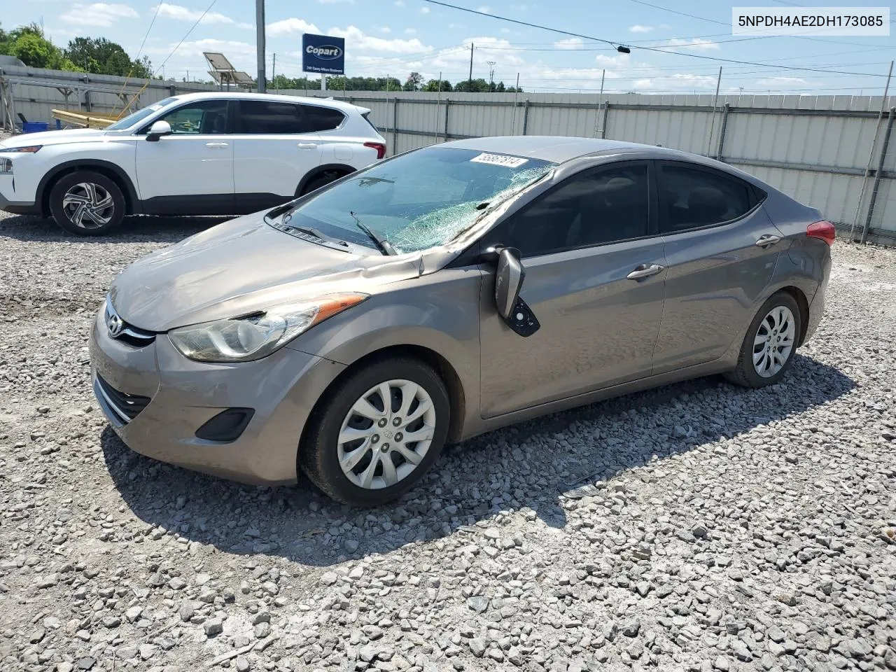 5NPDH4AE2DH173085 2013 Hyundai Elantra Gls