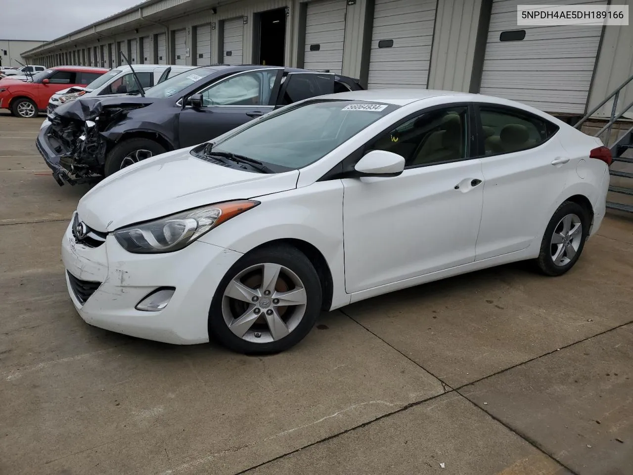 2013 Hyundai Elantra Gls VIN: 5NPDH4AE5DH189166 Lot: 56064934