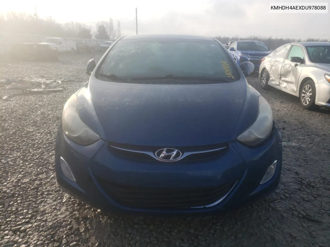 KMHDH4AEXDU978088 2013 Hyundai Elantra Gls