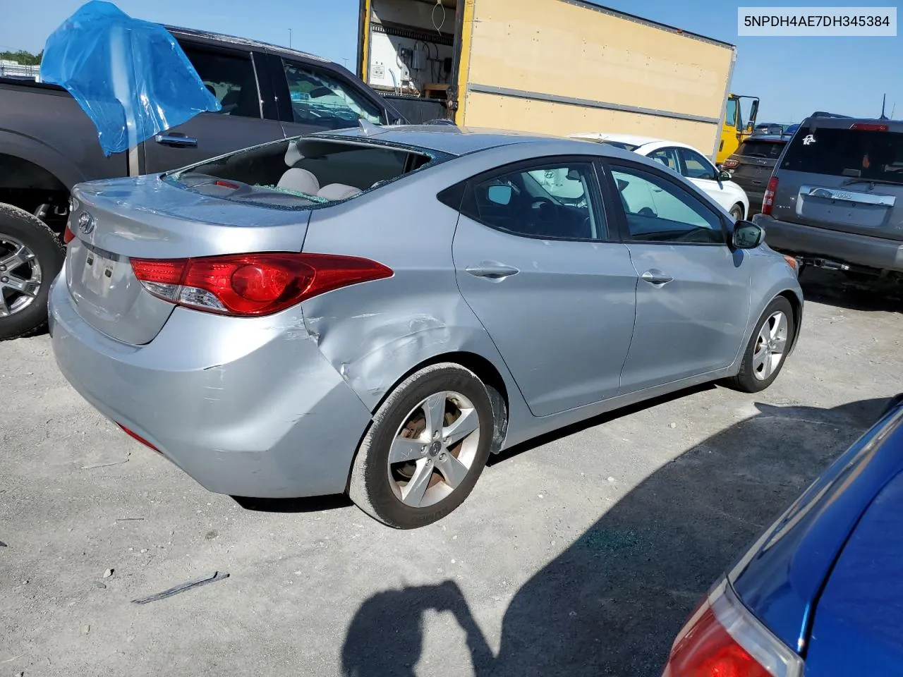 2013 Hyundai Elantra Gls VIN: 5NPDH4AE7DH345384 Lot: 56622064